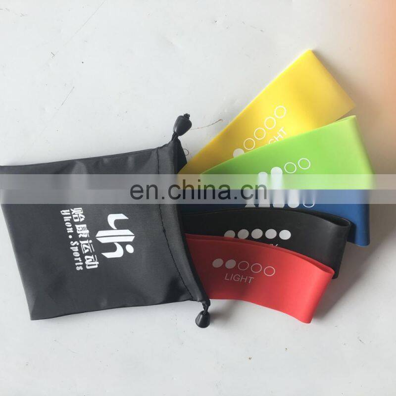 Best Exercise Loop Band Set of 5 - Workout Equipment for Yoga Crossfit Fitness Pilates Strength