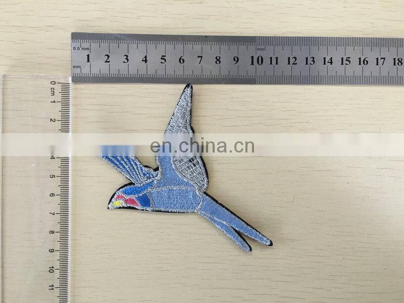 wholesale bird embroidery design patch hot sale!