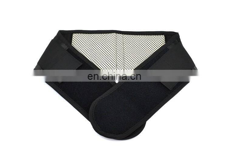 Portable Adjustable Elastic Infrared Self-heating Magnetic Therapy Back Waist Support Lumbar Brace Belt Double Pull Strap Lower