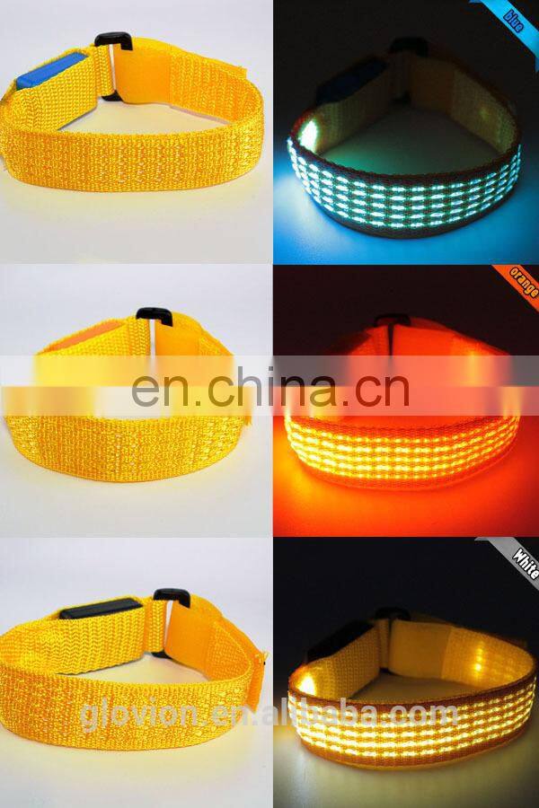 New Style LED Sports Safety Armband - Safety and Visibility for Running, Cycling or Walking at Night