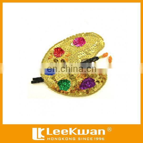 art patch embroidery custom/sequin embroidery designs applique