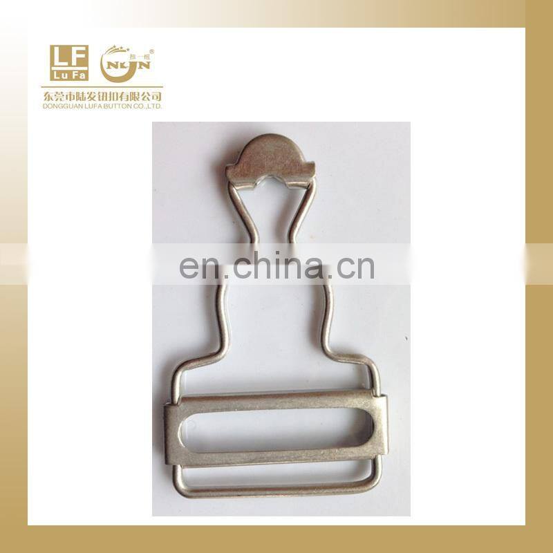 custom metal suspender adjuster buckle