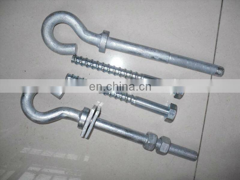 regular nut eye bolts G291 with nut