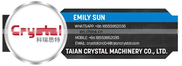 Cheap cnc lathe machine CK6432A with 4 station tool holder