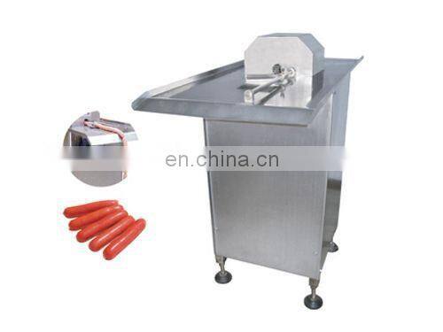 Pneumatic stainless steel sausage tying machine