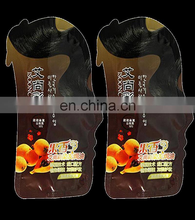 Irregular shape double Material shampoo and shower gel Sachet Packing Machine
