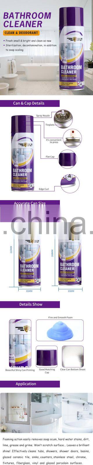 3N Bursting Oxygen Bathroom Cleaner(N816), Best-Selling Bathroom Spray Cleaner(13OZ), Aerosol Bathroom Cleaning Spray