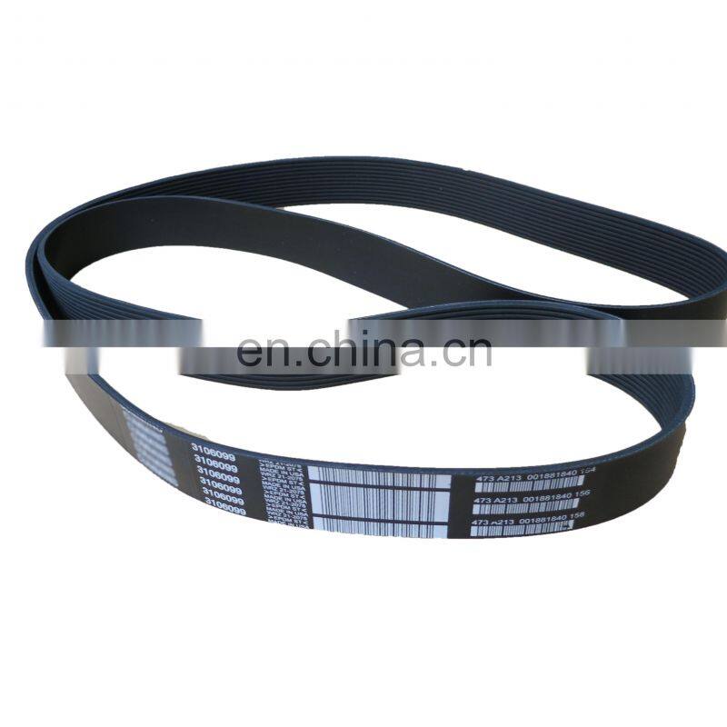 Diesel QSX15 X15 engine V ribbied belt 3106099 hot sale