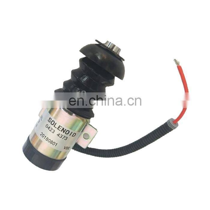 12V Electrical Shutoff Stop Solenoid Fuel Transfer Valve 35DZS1E2 for Truck Diesel Engine