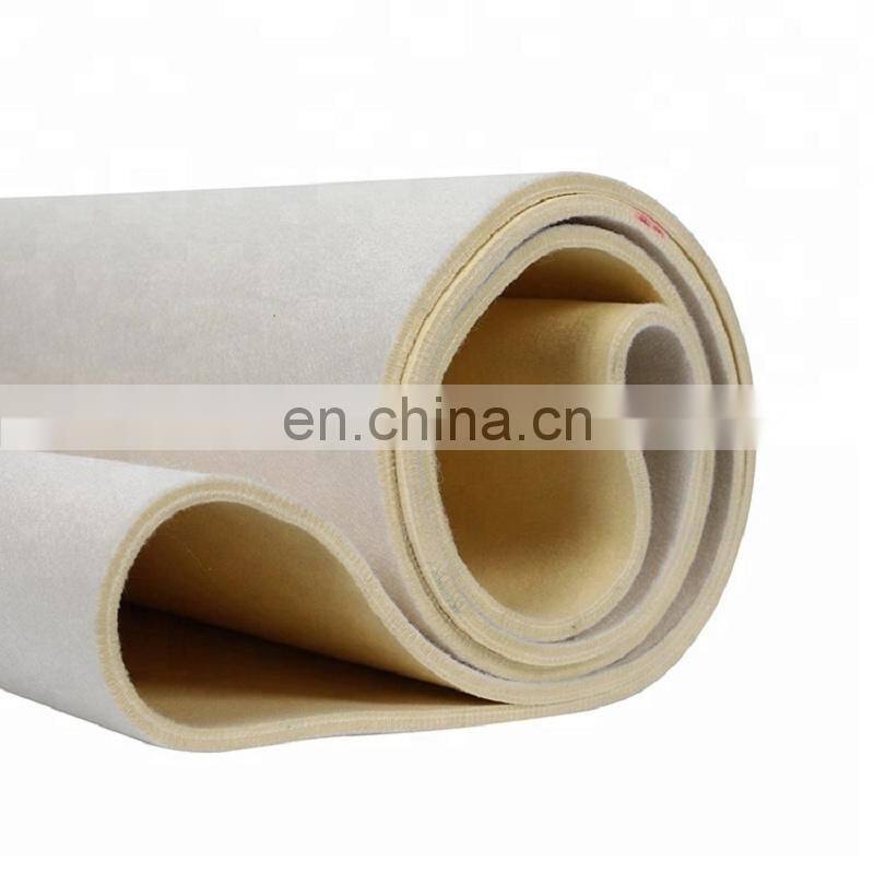 Heat resistant 100% nomex felt belt used on heat transfer printing machine