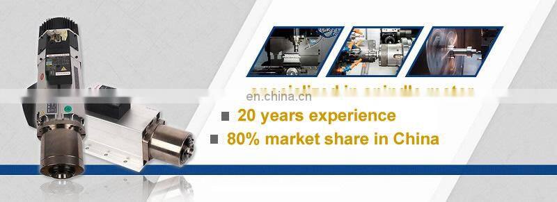 2.2kw ISO20 ATC water cooling spindle motor for cnc machine