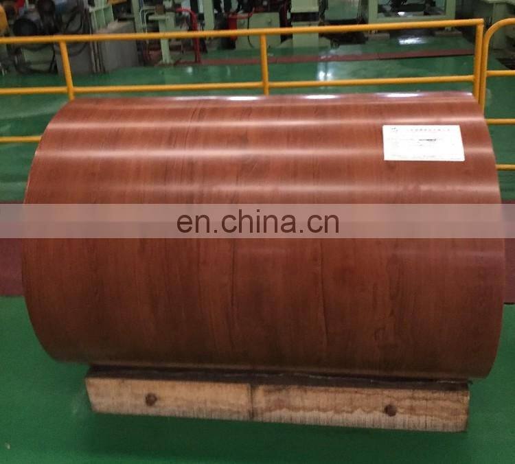 JIS3321 Wooden Pattern Color Coated Steel Coil