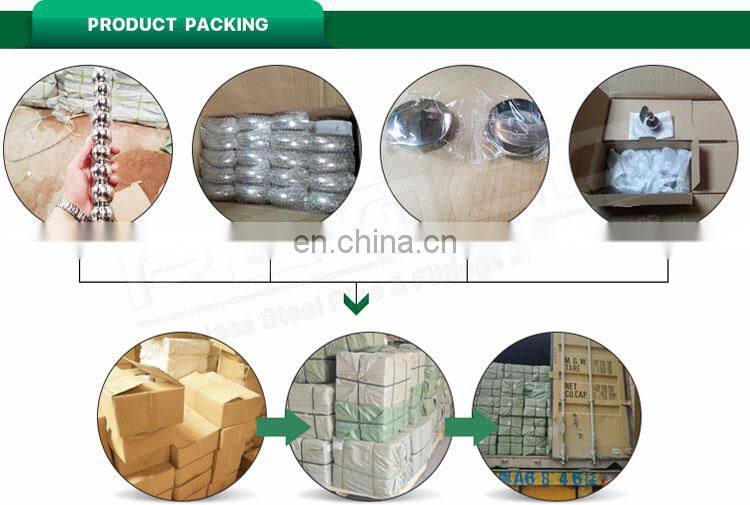 ss304 ss316l  Pipe fitting union 4-way cross stainless steel pipe fitting connectors for railings