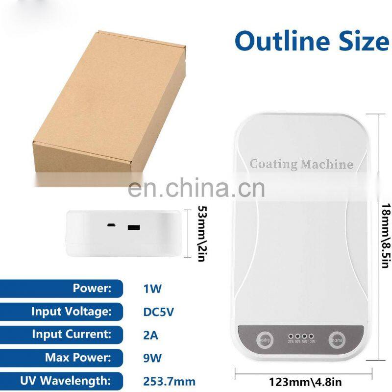 Available disinfection box for mobile phones, jewelry, beauty tools, multifunctional UV disinfection box