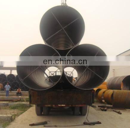 big diameter spiral steel pipe SSAW Steel Pipes used for sale