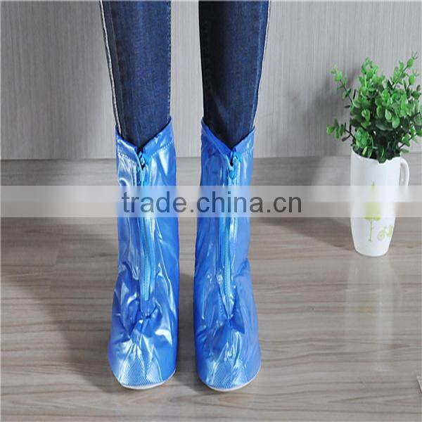 durable foldable waterproof rain boot cover for rainy days