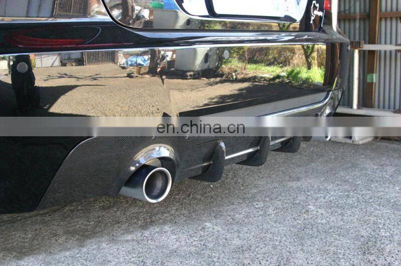 Carbon Fiber Rear Bumper Diffuser for BMW E92 M-tech 2005-2009
