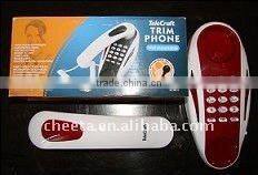 slim telephone wall mounted phone