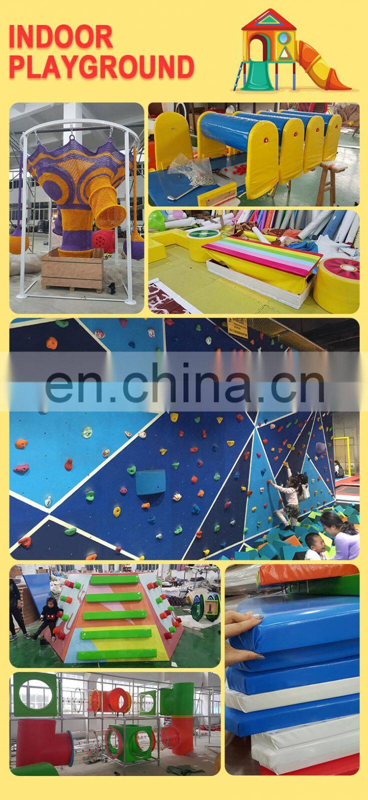 Factory Price Kindergarten Kids Soft Stool Mall Center Indoor Soft Playground Equipment for Children