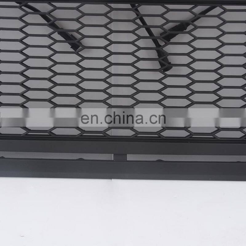 Offroad Front Grille With LED Light For Tacoma 16-18 Car Accessories Black Mesh With Light