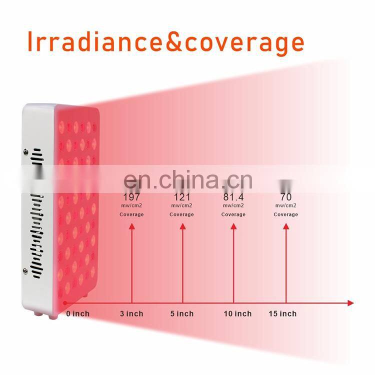 New Pdt Led Infrared Red Light Therapy Near Infrared Light Therapy Lamp Panel 660nm 850nm Infrared Light Therapy Machine