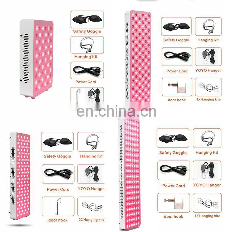 New Pdt Led Infrared Red Light Therapy Near Infrared Light Therapy Lamp Panel 660nm 850nm Infrared Light Therapy Machine