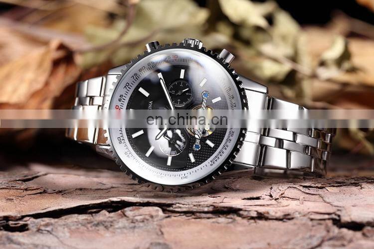 MG.ORKINA MG089 Business Stainless Steel Calendar Business Automatic Mechanical Classic Unique Mens Watches