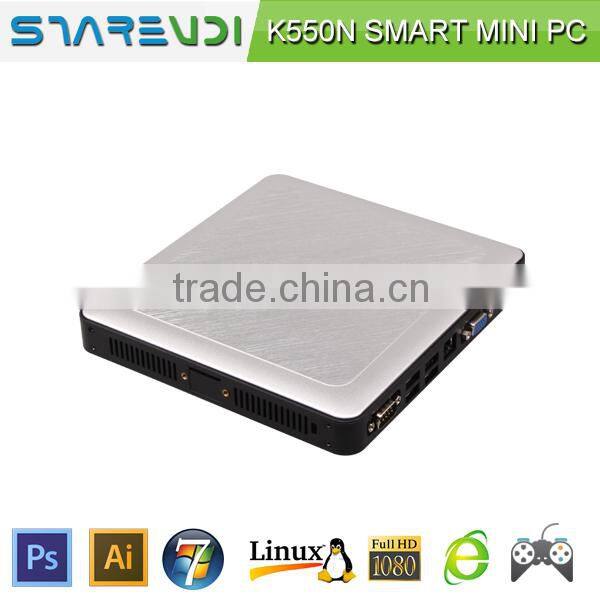 Sharevdi Excellent High end mini pc K550N Intel I5 desktop USB 3.0 SSD/HDD