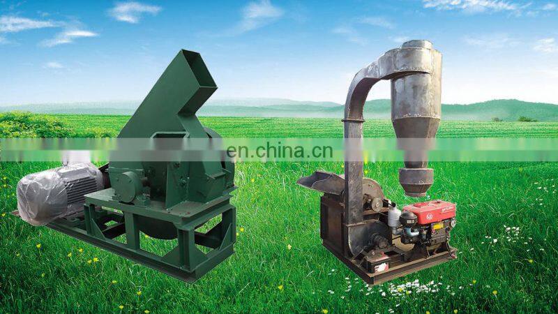 30 years professional wood chipper machine with gasoline engine for wood trimmings crushing