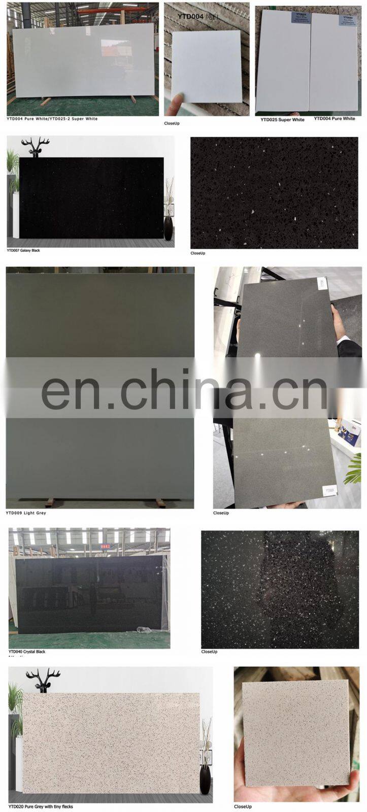 pre cut artificial stone kitchen quartz countertop calacatta white panels slab price for exterior walls wholesale