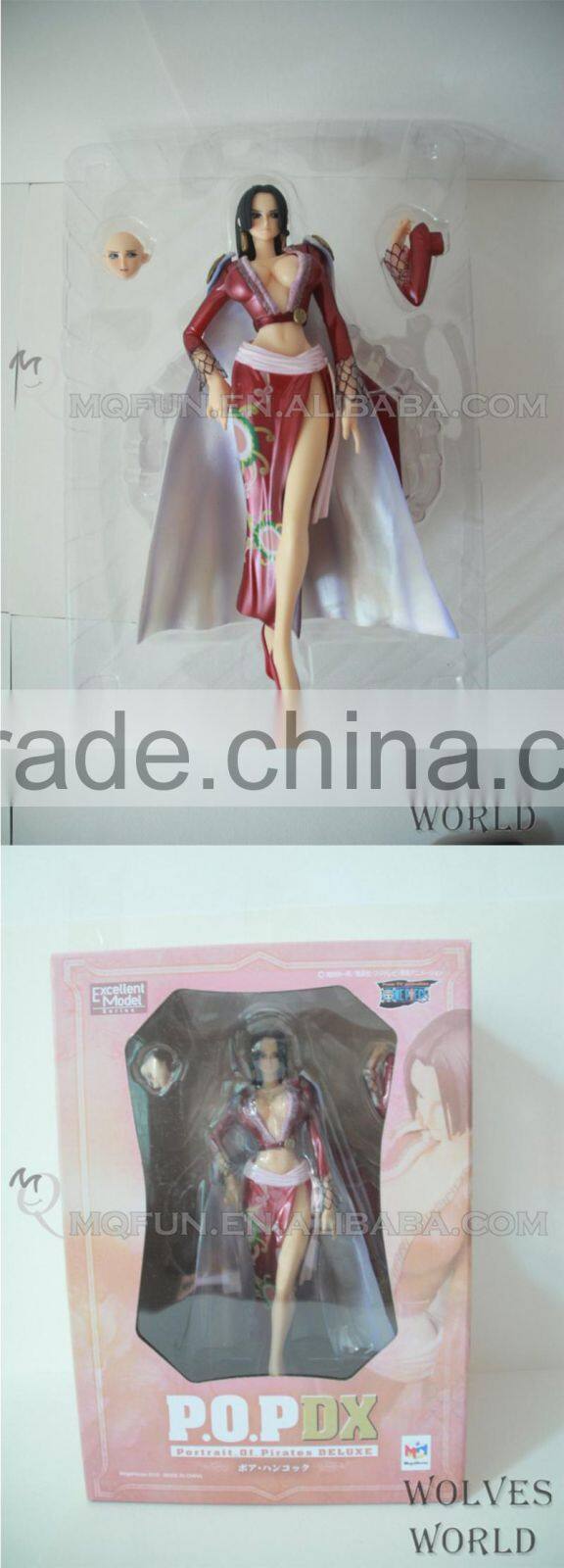 MINI QUTE 25 cm 2 color selectable japanese anime one piece action figure Boa Hancock brinquedos boys in box NO.MQ 078