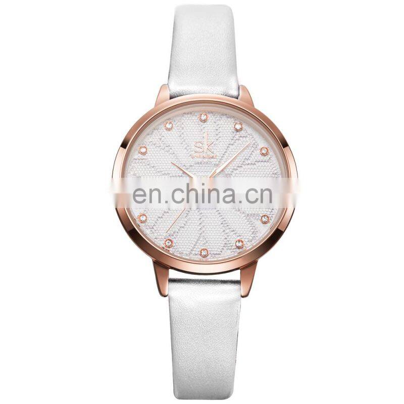 SHENGKE Women Wrist Watch K8058 Young Girls Fancy Watches Wholesale Chinese Handwatch Multi Color Student Watch