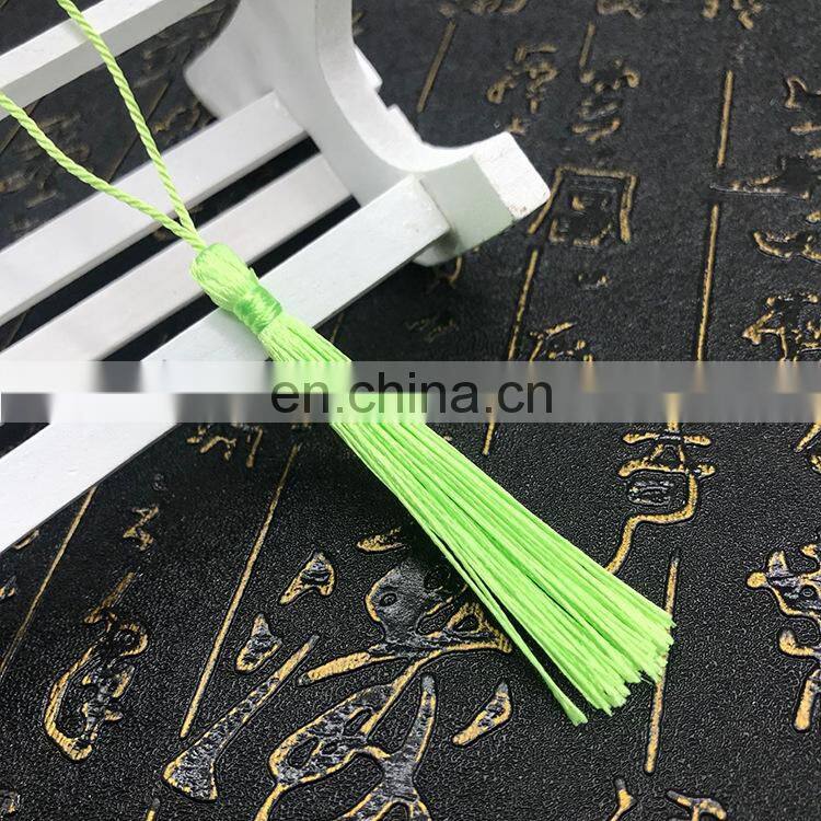 Polyester Silk Tassel Fringe 13cm Cotton Tassels Trim For Sewing Curtains Accessories