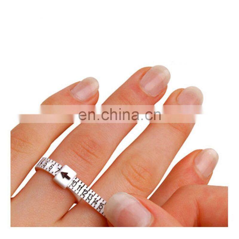 Ring Sizer UK/US Official Ring Size Measuring Instrument Men Women Finger Sizers Professional DIY Jewelry Accessories Tools