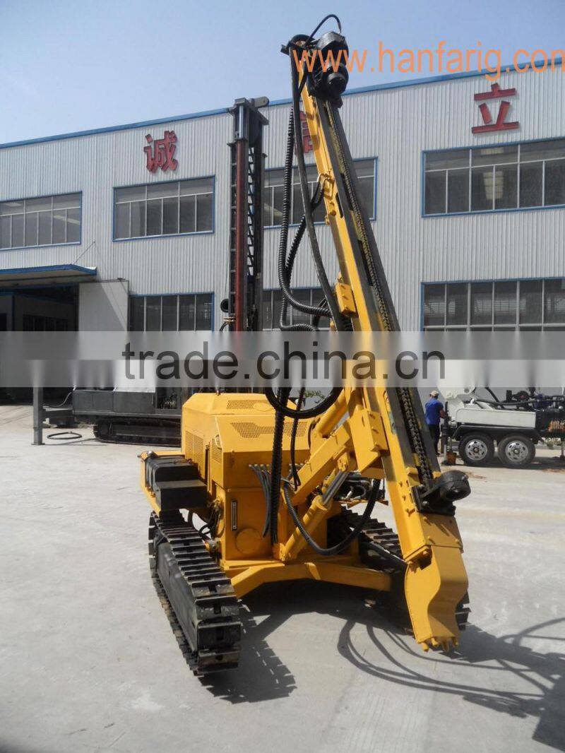 Anchoring Drill Rig With Angle