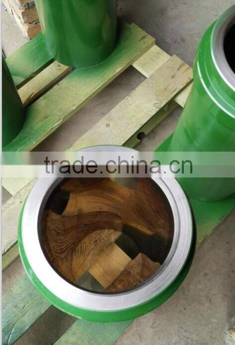 RGF-1000 oil drilling triplex mud pump spare parts Bimetallic Cylinder liner/sleeve