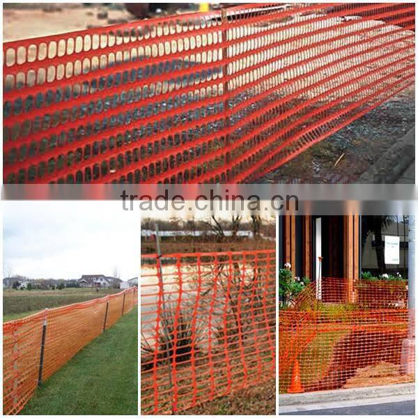 2013 Hot Sale Orange Plastic Safety Fence Mesh