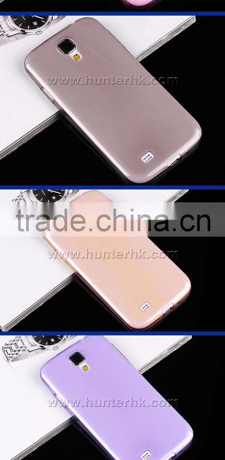 Hot Sell Full Clear For Samsung S4 TPU Case