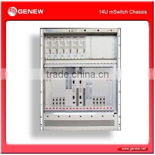 Genew mSwitch 14U Multimedia key switch legacy PSTN VoIP Switch soft switch