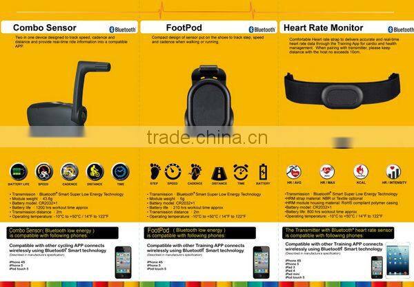 Gear speed sensor Bluetooth 4.0 speed and cadence sensor from Dream Sport