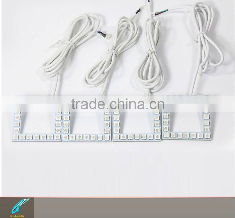 B-deals car parts led angel eye 3'' pod light kit for trucks