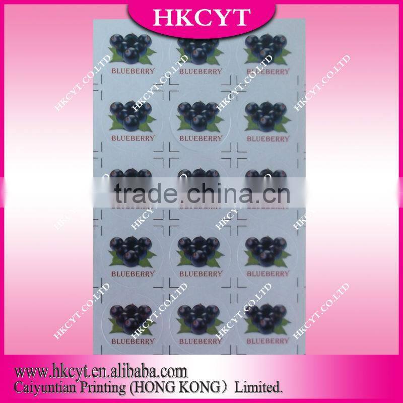 Custom paper stickers