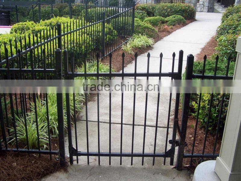 Alibaba Supplier Used Fully Welded Wrought Iron Fence for Sale