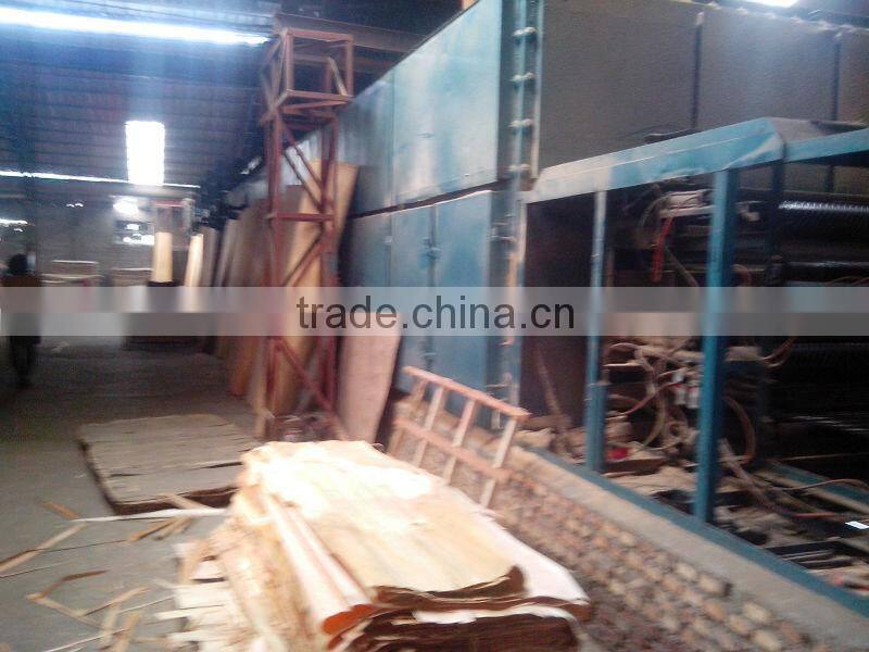 Linyi manufacturer of 0.3mm natural veneer gurjan face/keruing veneer face