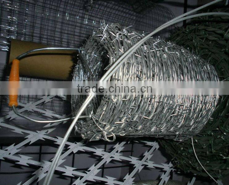 Electro Galvanzied Barbed Wire