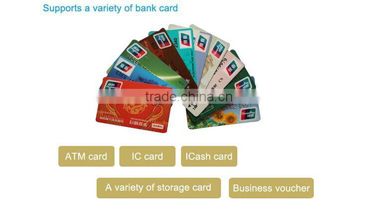 Newest single slot portable handheld smart card reader