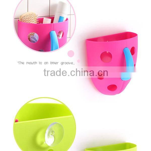 lovely and practical baby bath toy holder with good quality