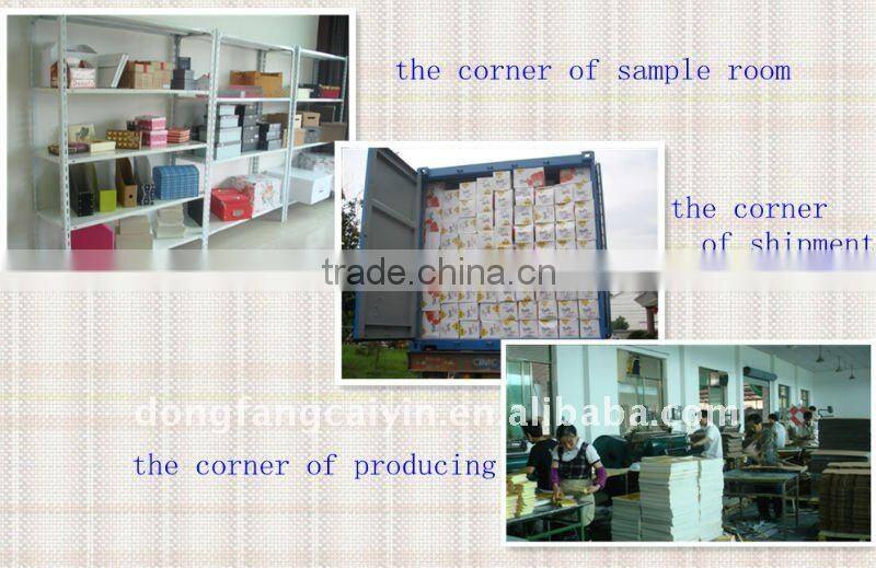 shelf life strong cardboard storage box with handle