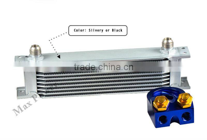 Auto Aluminum Different layers With Different Adapter oil cooler kit Suit for Racing Cars