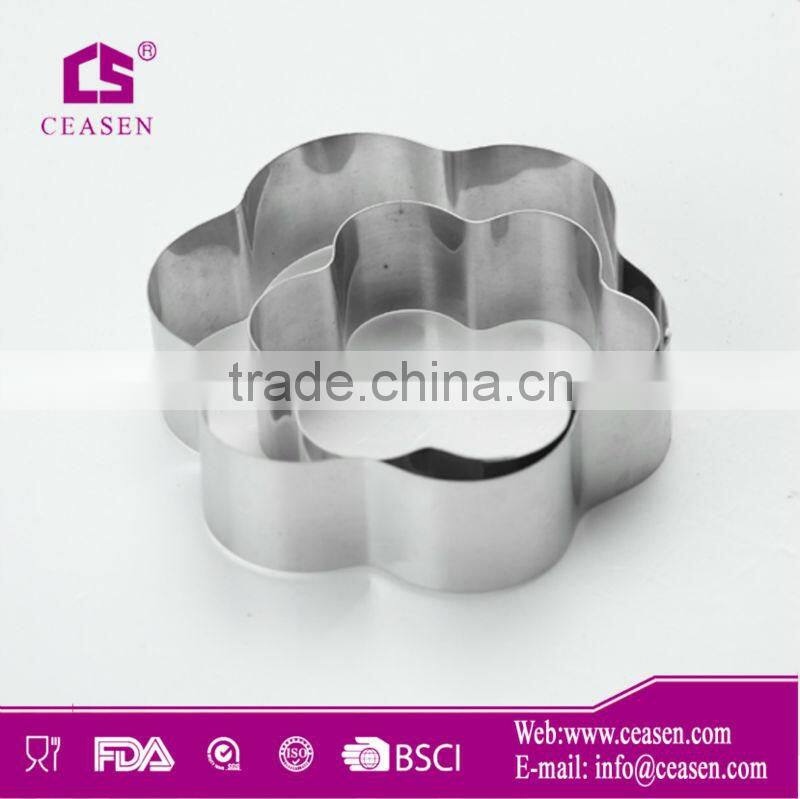 stainless steel heart-shape cookie cutter